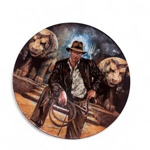 Indiana Jones And The Last Crusade Limited Edition Plate Number 18999